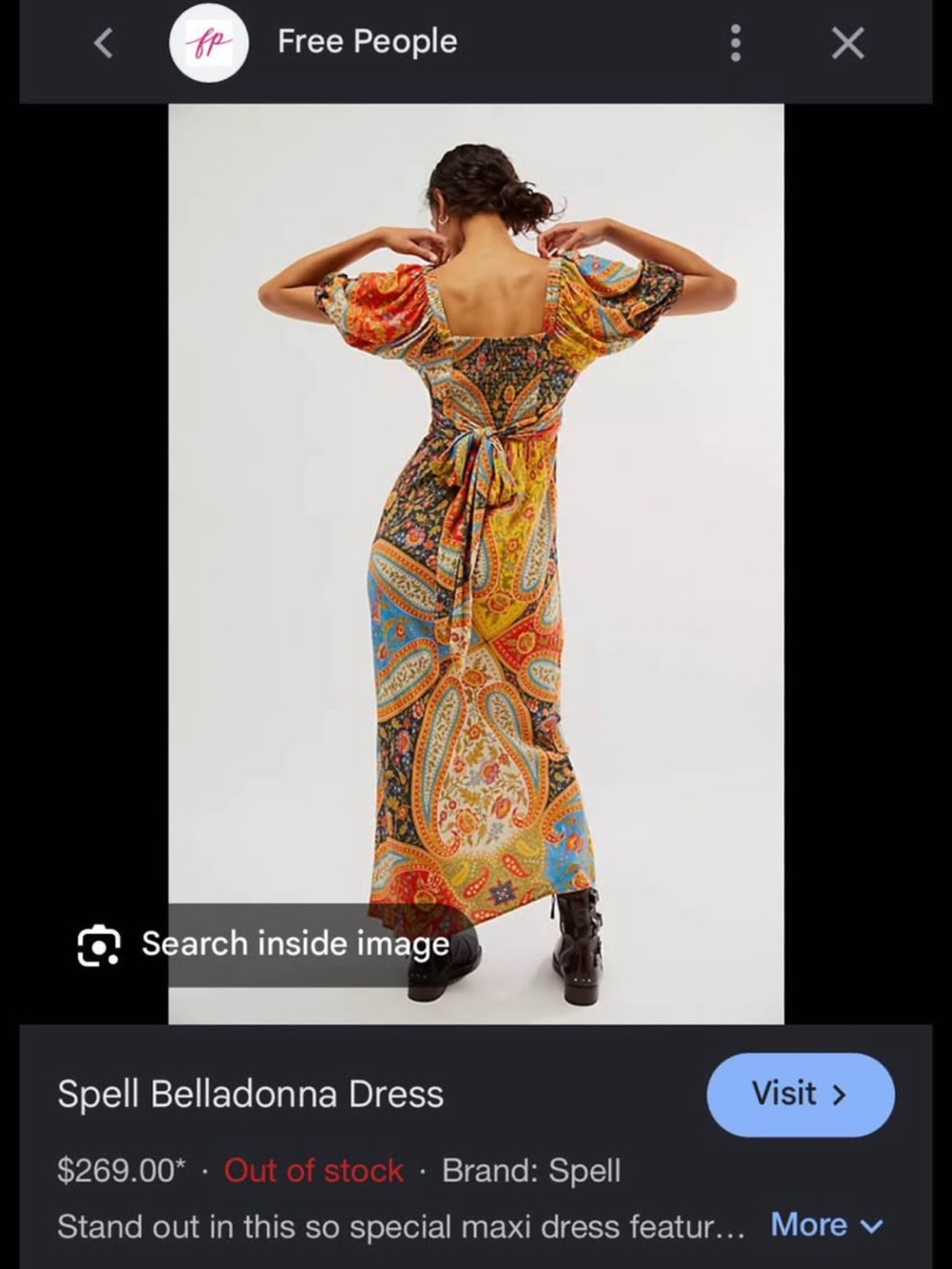 Spell Belladonna dress - Picture 2 of 7